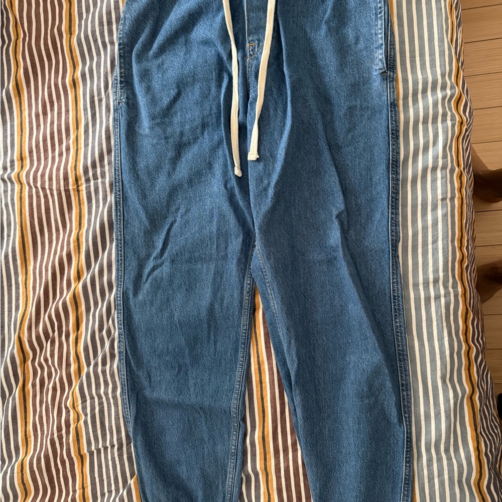 H&M Relaxed Fit Denim Pants